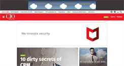 Desktop Screenshot of cio.com